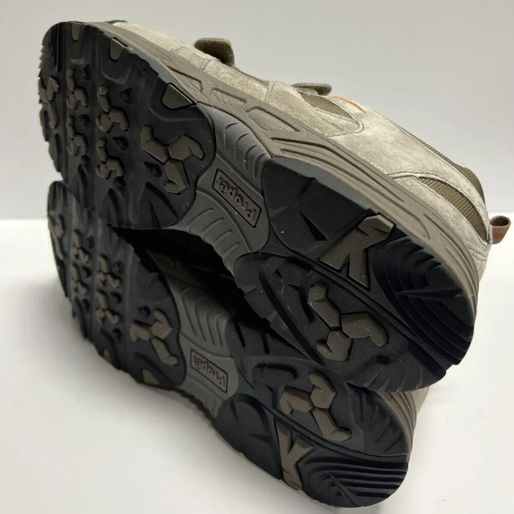 Propet Men's Connelly Strap Sneaker Brown Size 9.5 EEE